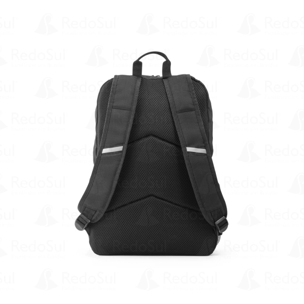 Mochila para notebook em poliéster reciclado de até 15.6 polegadas